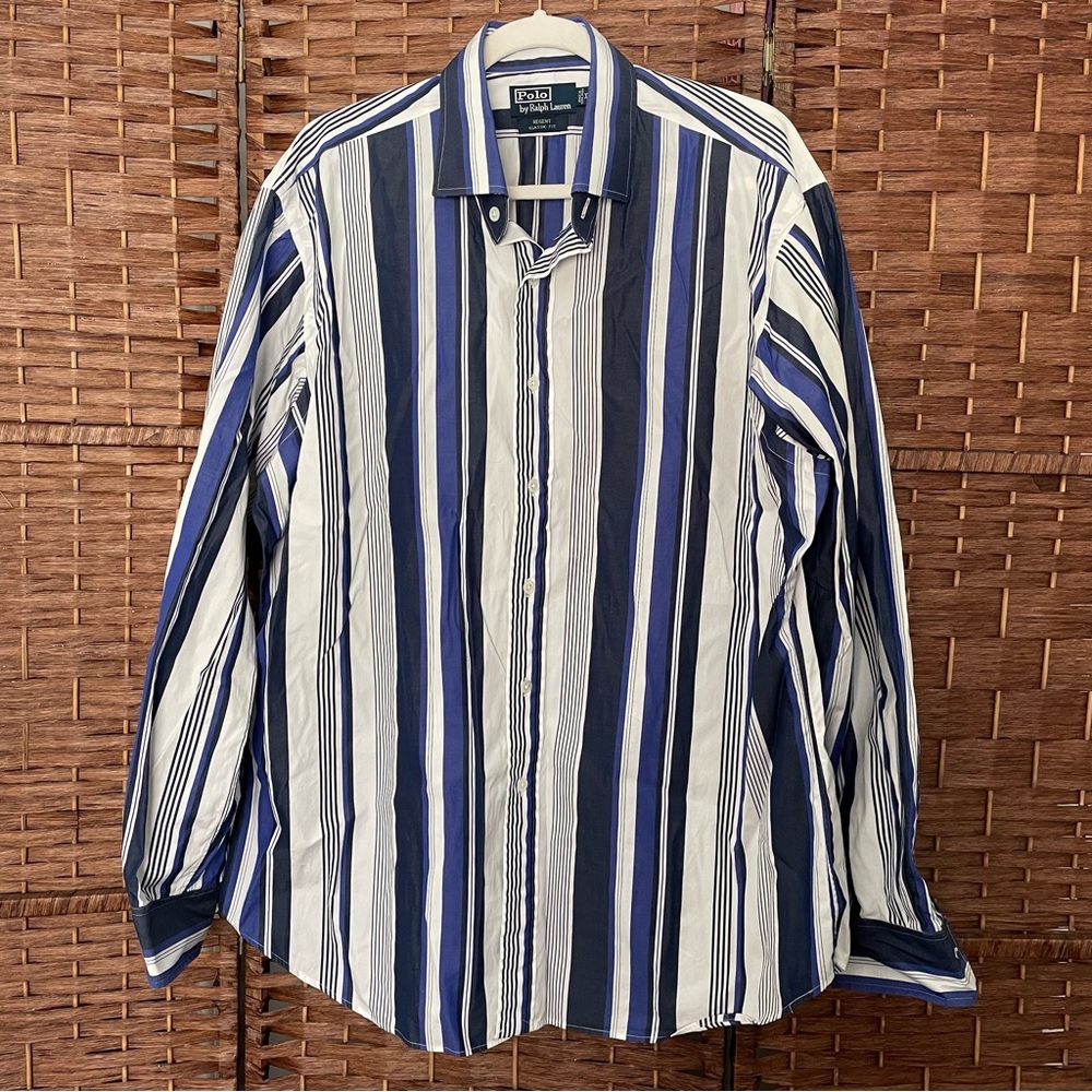 Polo Ralph Lauren Vintage, Regent Classic Fit, long-sleeve shirt, Size
XL.